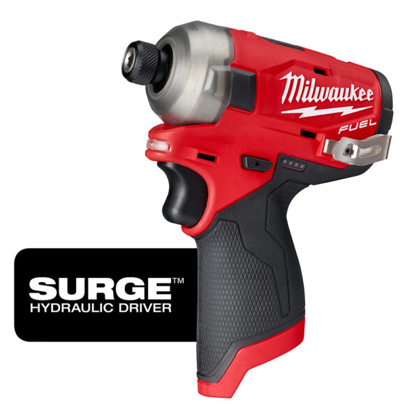 MILWAUKEE M12 FUEL™ SURGE™ 1/4&quot; Hex Hydraulic Driver (Tool Only) 1
