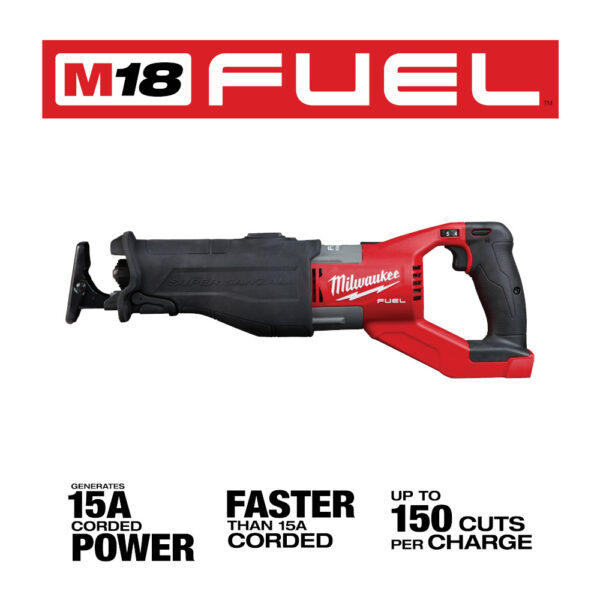 MILWAUKEE M18 FUEL™ SUPER SAWZALL® Reciprocating Saw (Tool Only) 4