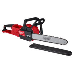 The Milwaukee® M18 FUEL™ 16&quot; Chainsaw delivers the power to cut hardwoods, cuts faster than gas, and delivers up to 150 cuts per charge.