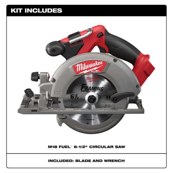 MILWAUKEE M18 FUEL™ 6-1/2&quot; Circular Saw (Tool Only) 3