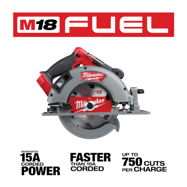 MILWAUKEE M18 FUEL™ 7-1/4&quot; Circular Saw (Tool Only) 3