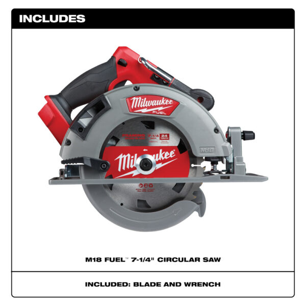 MILWAUKEE M18 FUEL™ 7-1/4&quot; Circular Saw (Tool Only) 4