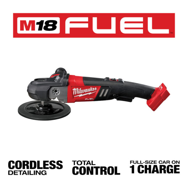 MILWAUKEE® M18 FUEL™ 7” Variable Speed Polisher (Tool Only) 4