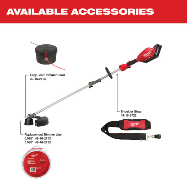 MILWAUKEE® M18 FUEL™ String Trimmer w/ QUIK-LOK™ (Tool Only) 4