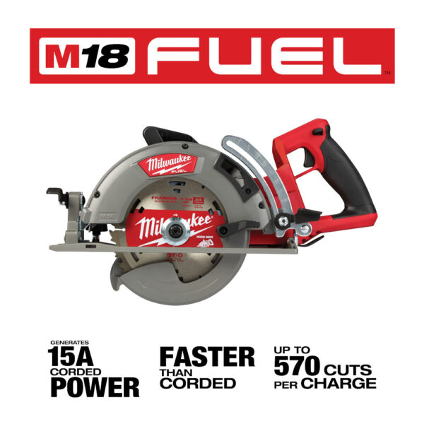 MILWAUKEE M18 FUEL™ 7-1/4&quot; Rear Handle Circular Saw (Tool Only) 6