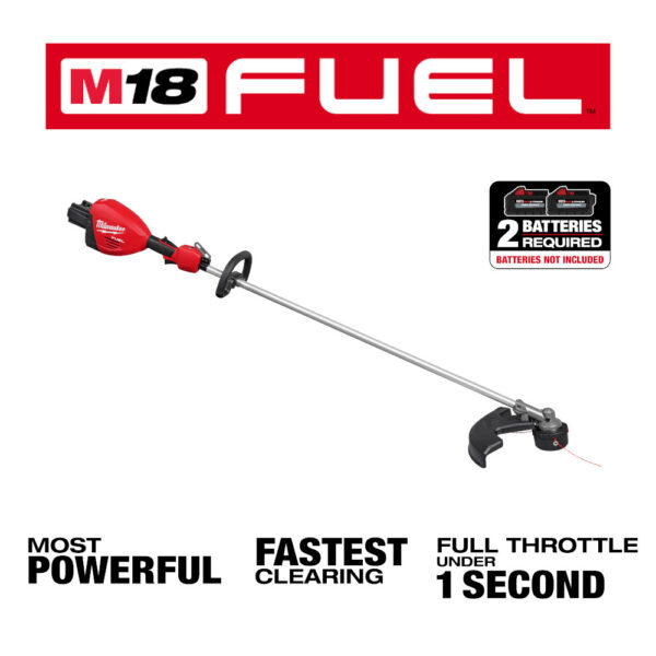 MILWAUKEE M18 FUEL™ 17” Dual Battery String Trimmer (Tool Only) 2