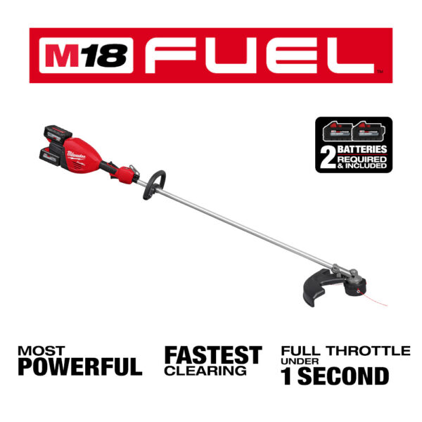 MILWAUKEE M18 FUEL™ 17” Dual Battery String Trimmer Kit 3