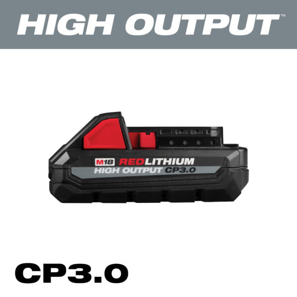 MILWAUKEE M18™ REDLITHIUM™ HIGH OUTPUT™ CP3.0 Battery 4