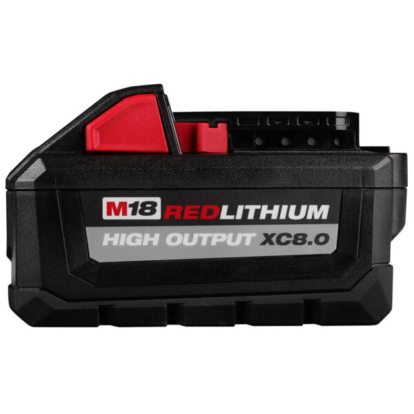 MILWAUKEE M18™ REDLITHIUM™ HIGH OUTPUT™ XC8.0 Battery 1