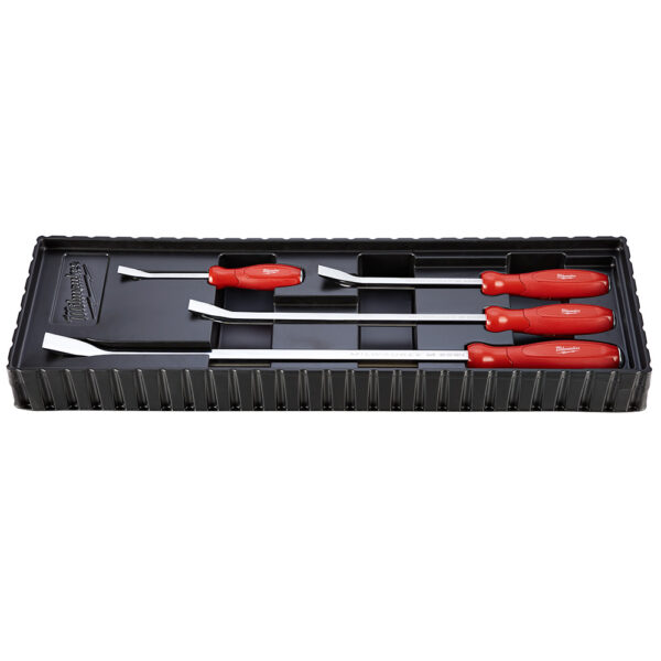 MILWAUKEE® 4 PC Metal Pry Bar Set - 8&quot;, 12&quot;, 18&quot;, and 24&quot; 3