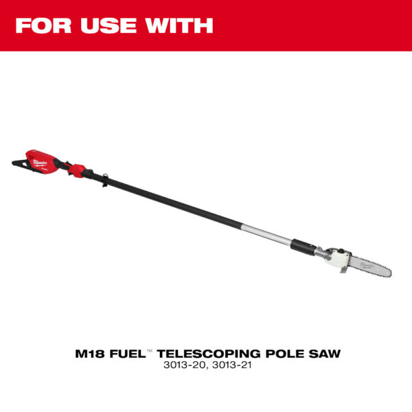 MILWAUKEE 10" Telescoping Pole Saw Guide Bar 4