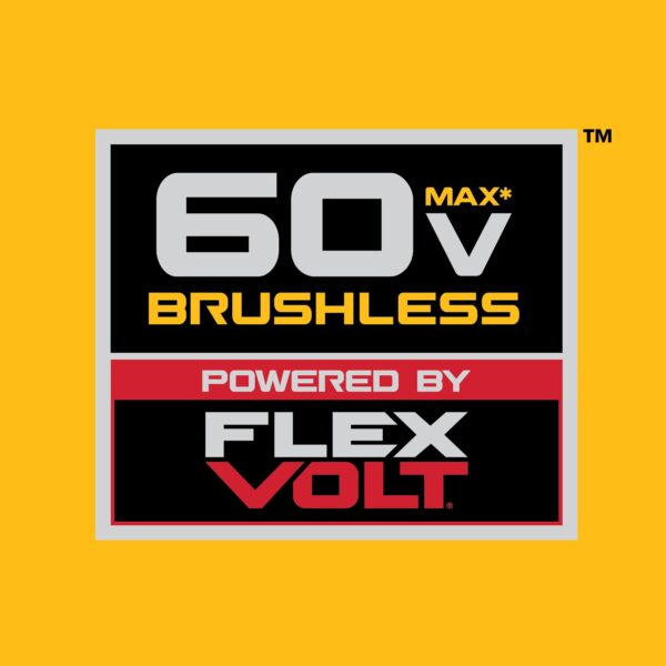DEWALT® 60V MAX* 7&quot; Brushless Cordless Grinder w/Kickback Brake™ (Tool Only) 7