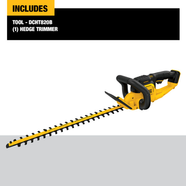 DEWALT® 20V MAX* Lithium Ion 22&quot; Hedge Trimmer (Tool Only) 3