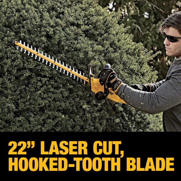 DEWALT® 20V MAX* Lithium Ion 22&quot; Hedge Trimmer (Tool Only) 7
