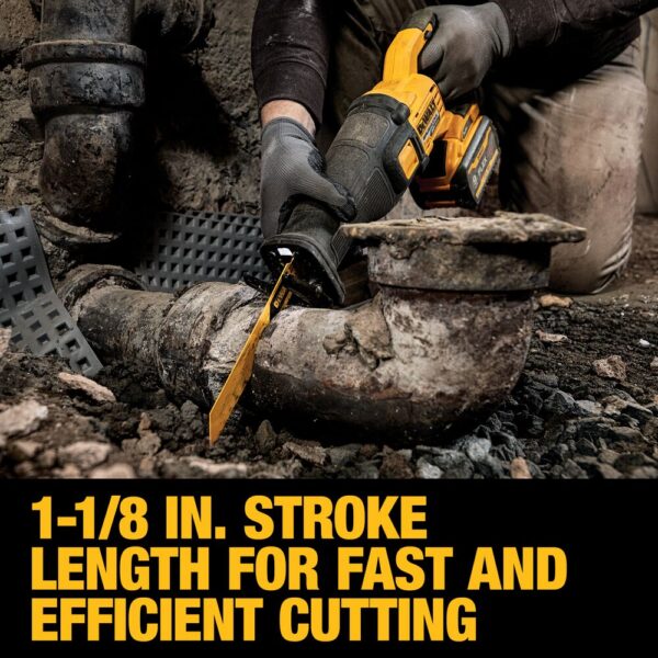 DEWALT FLEXVOLT® 60V MAX* Brushless Cordless Reciprocating Saw Kit 6