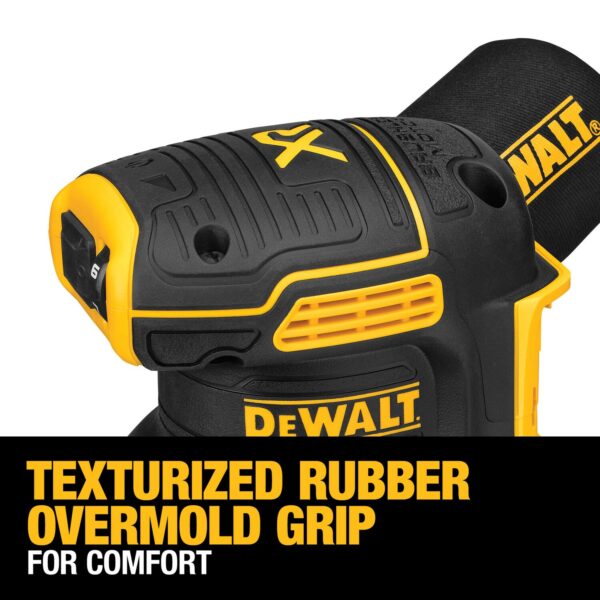 DEWALT 20V MAX* XR® 5 in Brushless Cordless Random Orbital Sander 6