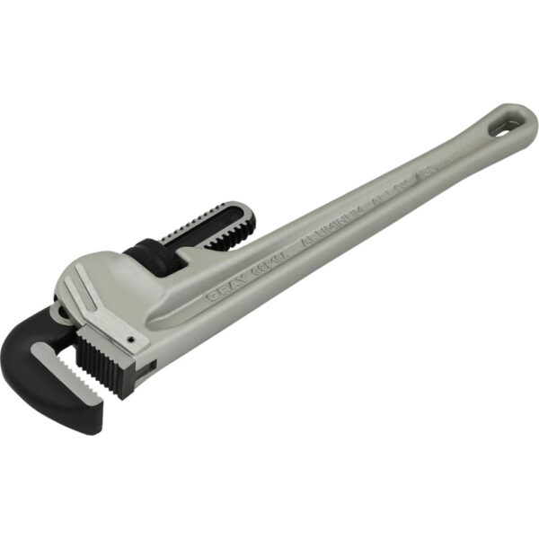 GRAY 18" Aluminum Pipe Wrench 1