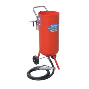 10 Gallon Pressure Abrasive Sandblaster with hose and nozzle