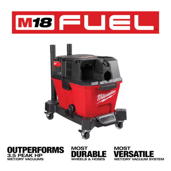 MILWAUKEE M18 FUEL™ 6 Gallon Wet/Dry Vacuum 4