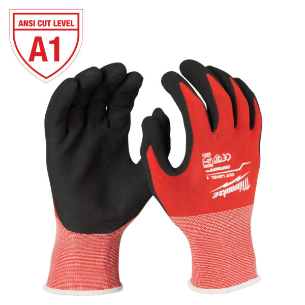 MILWAUKEE® Cut Level 1 Nitrile Dipped Gloves - Medium 2