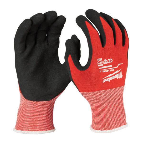 MILWAUKEE® Cut Level 1 Nitrile Dipped Gloves - Large 1