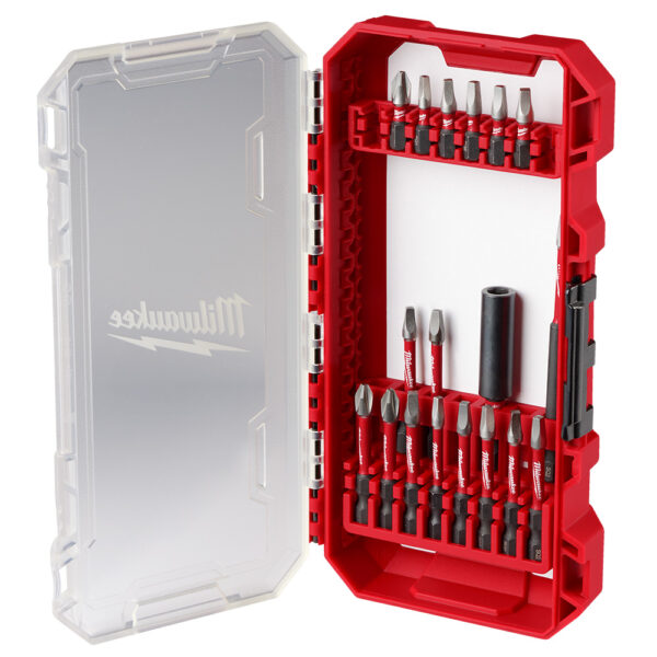 MILWAUKEE SHOCKWAVE Impact Duty Driver Bit Set (18-Piece) 1