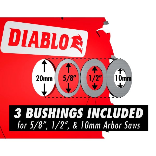 DIABLO 5-3/8" x 18 Tooth Fast Framing Saw Blade 3