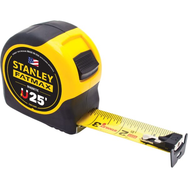 STANLEY FATMAX® 25&#039; Magnetic Tape Measure 1