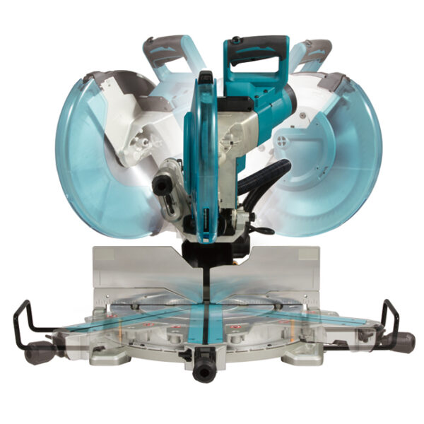 MAKITA Miter Saw 12&quot; Zero Clearance Dual Sliding Compound w/ Laser 3