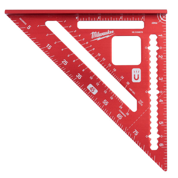 MILWAUKEE® 7&quot; Magnetic Rafter Square 2