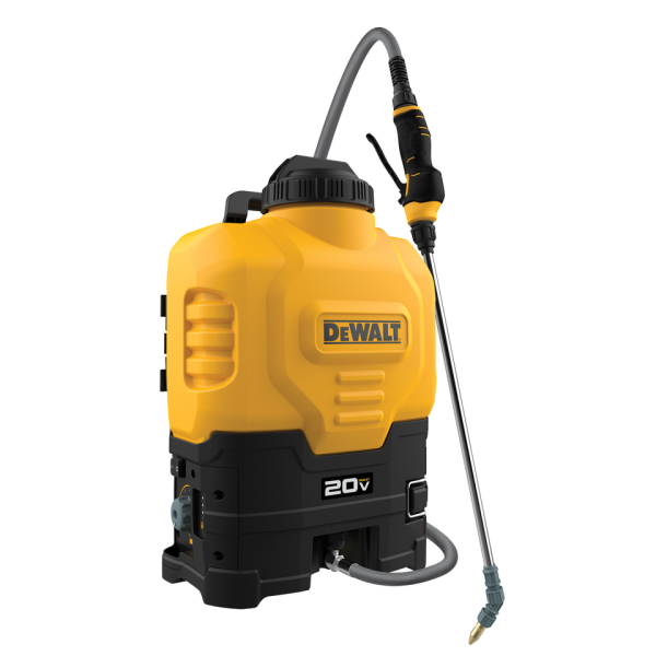 Dewalt Cordless 4 Gallon Backpack Sprayer with wand and nozzle