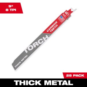 Milwaukee Torch Metal Cutting 9 inch Reciprocating Saw Blade