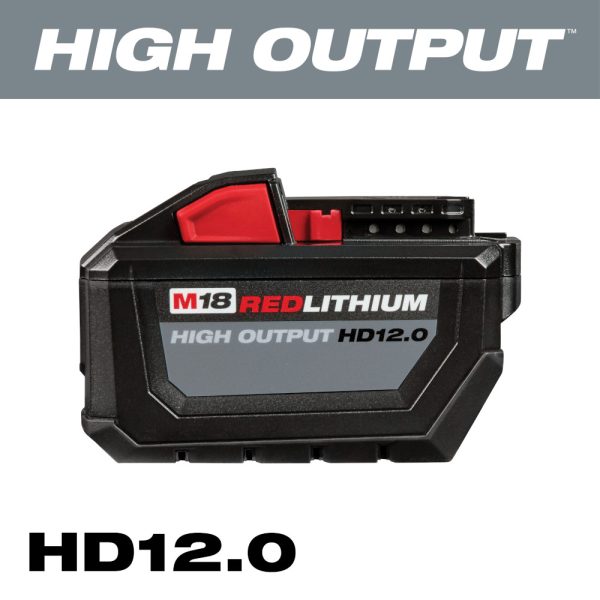 MILWAUKEE® M18 RedLithium™ HighOutput™ HD 12.0 Battery 4