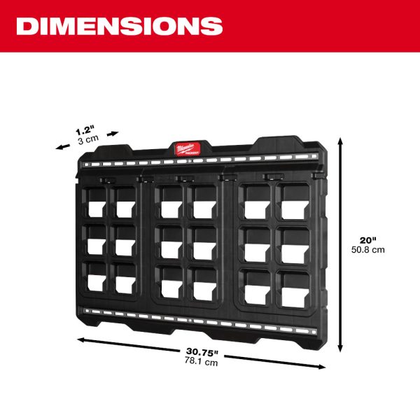 MILWAUKEE PACKOUT™ Large Wall Plate - Image 3