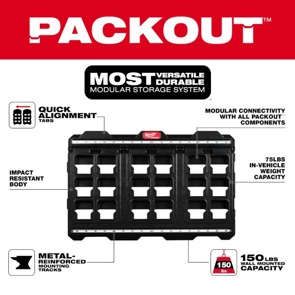 MILWAUKEE PACKOUT™ Large Wall Plate - Image 4