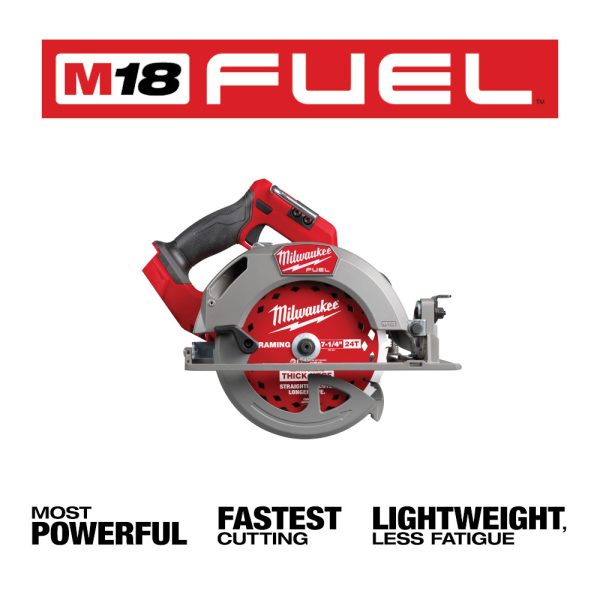 MILWAUKEE M18 FUEL™ 7-1/4” Circular Saw (Tool Only) 3