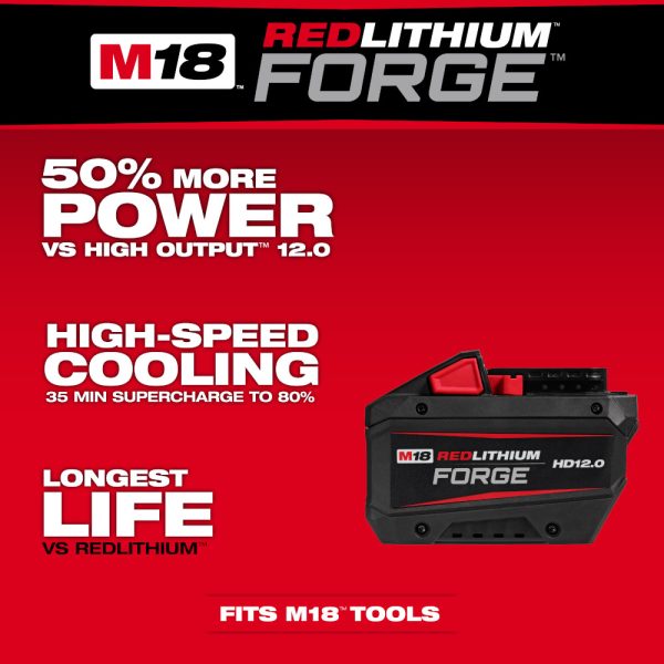 MILWAUKEE M18™ REDLITHIUM™ FORGE™ HD12.0 Battery Pack 3