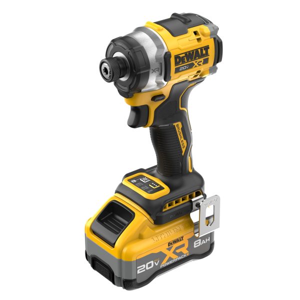 DEWALT 20V MAX XR® Brushless Cordless 3-Speed High Torque 1/4" Impact Driver Kit 3