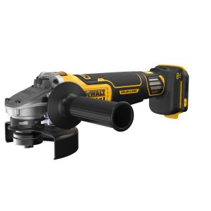 DeWALT 20V MAX* XR® Brushless Cordless 4-1/2 in. - 5 in. Variable Speed Grinder with a guard and a side handle