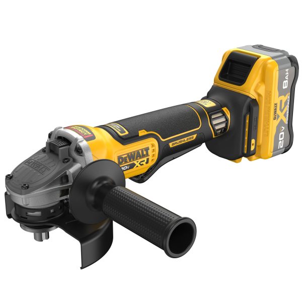 DEWALT 20V MAX* XR® Brushless Cordless 4-1/2 in. - 5 in. Angle Grinder Kit - Image 2