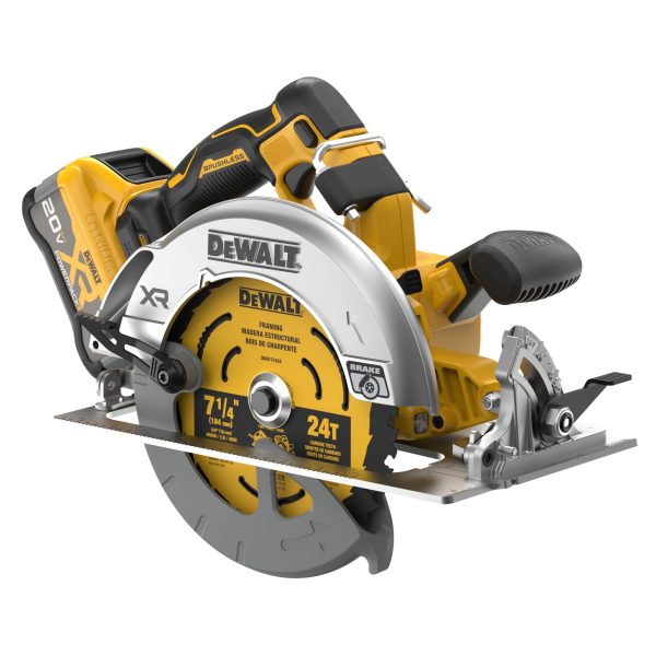 DEWALT 20V MAX* XR® Brushless Cordless 7-1/4 in. Circular Saw Kit 1