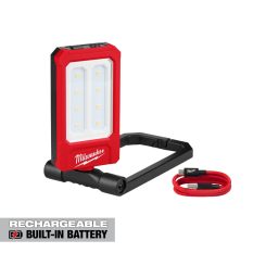 Milwaukee Rechargeable Low-Profile Magnetic Task Light and a USB Cord