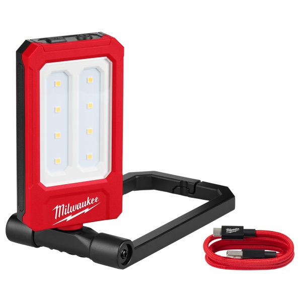 MILWAUKEE Rechargeable Low-Profile Magnetic Task Light 1