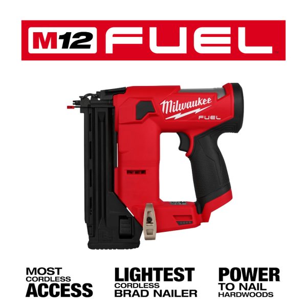 MILWAUKEE M12 FUEL™ 18 Gauge Compact Brad Nailer 3