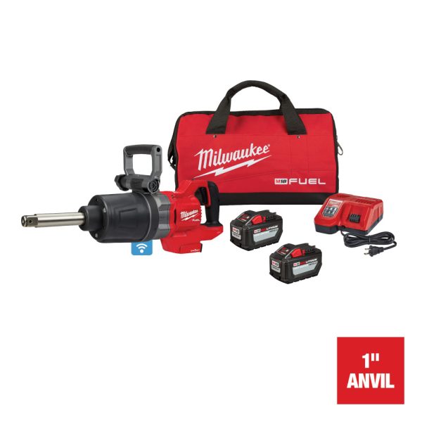 MILWAUKEE M18 FUEL™ 1" D-Handle Ext. Anvil High Torque Impact Wrench w/ ONE-KEY™