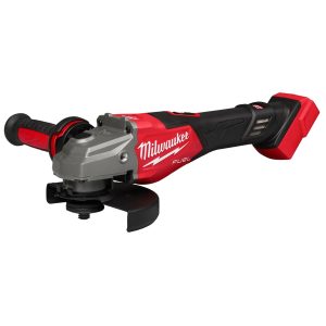 MILWAUKEE M18 FUEL™ 4-1/2&quot;-6&quot; Braking Grinder, Slide Switch, side handle, and guard