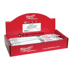 MILWAUKEE® 9&quot; The Torch™ SAWZALL® Blade 14 TPI 100/Box