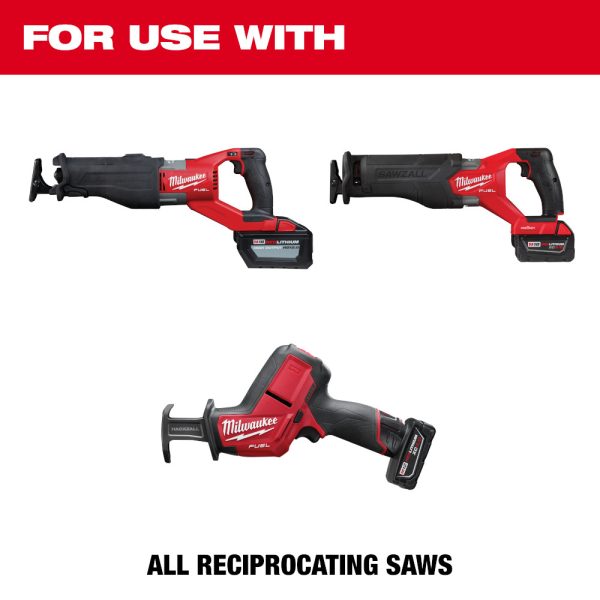 MILWAUKEE® 9" The Torch™ SAWZALL® Blade 14 TPI 100/Box 3