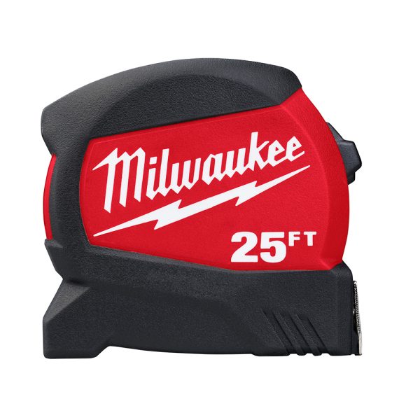 MILWAUKEE 25 ft Compact Wide Blade Tape Measure 1