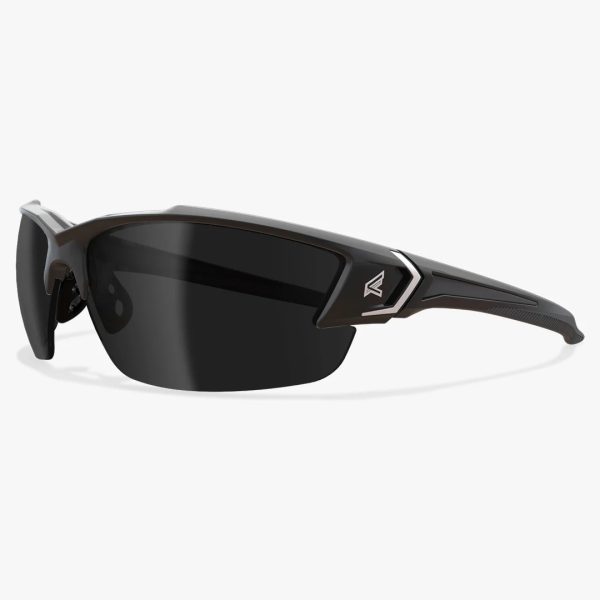 EDGE Khor G2 Safety Glasses - Black Frame Pol Smoke Lens